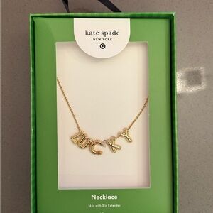 TARGET DROP Kate Spade Gold 'Lucky' Necklace